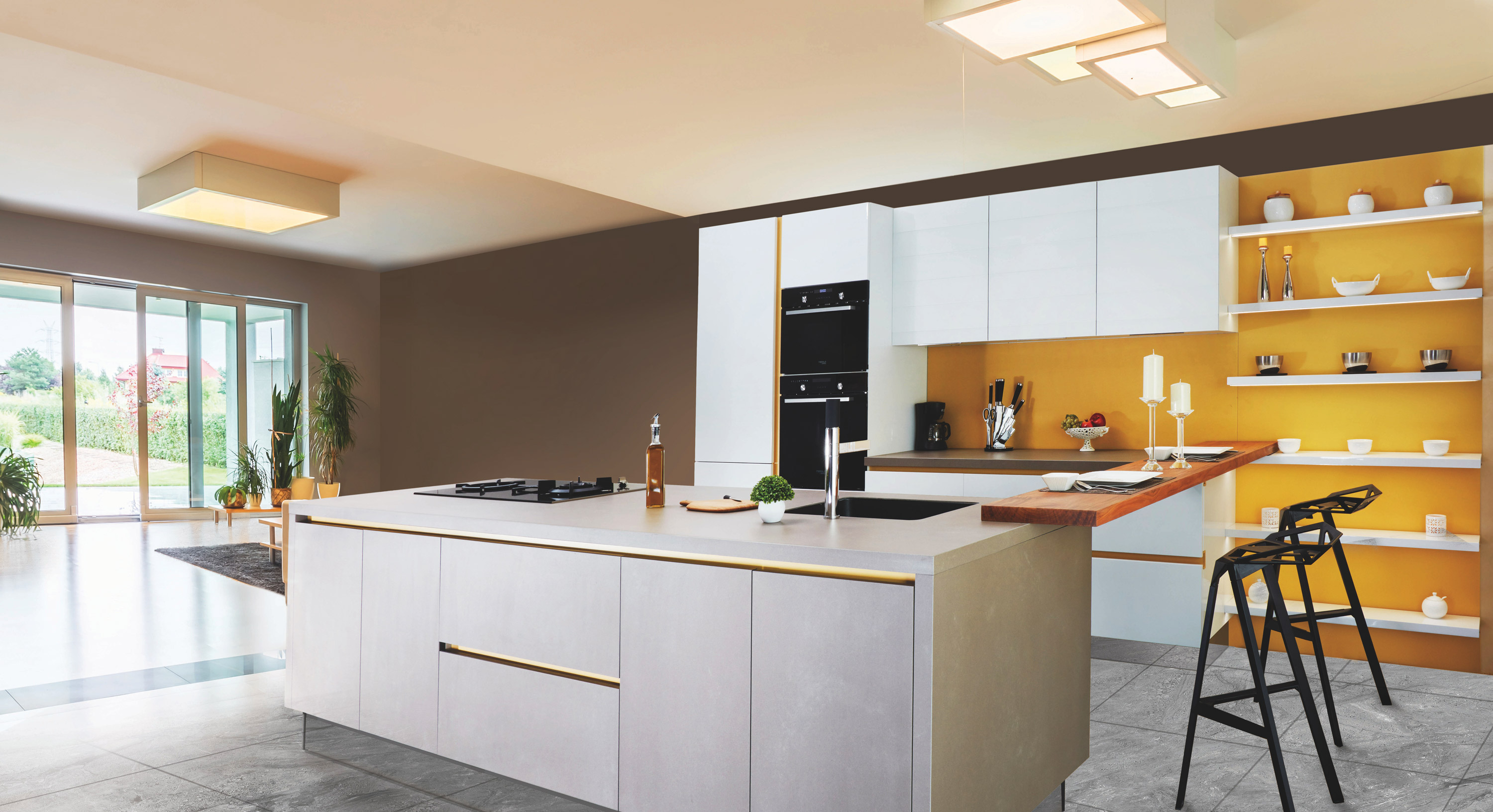 Home Lighting Control Dayton Oh, Smart Home Automation, Home Installation, kitchen, smart tech