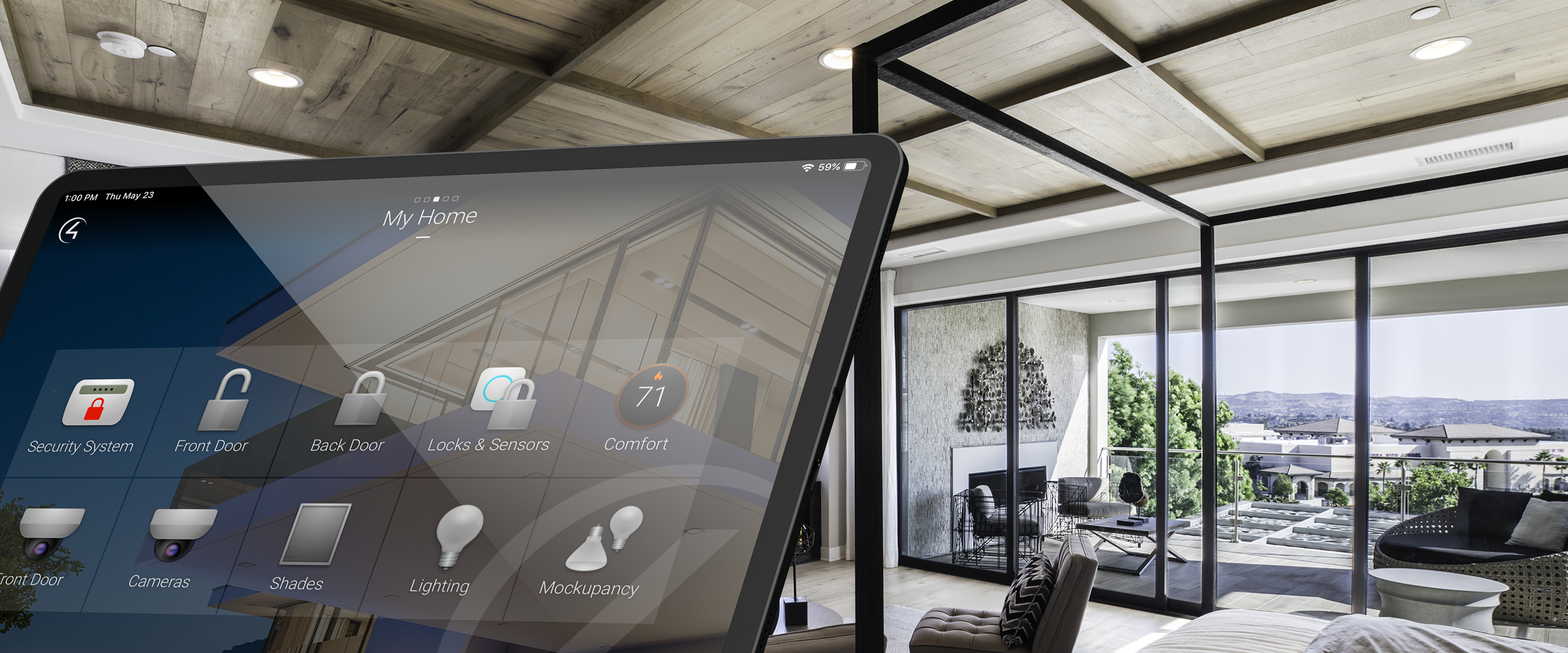 control4 dayton ohio, smart home technology, smart home automation, keypad, control4 interface