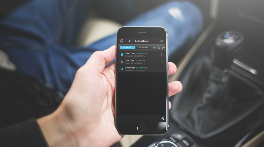 control4 dayton ohio, smart home technology, smart home automation, keypad, control4 interface, mobile control
