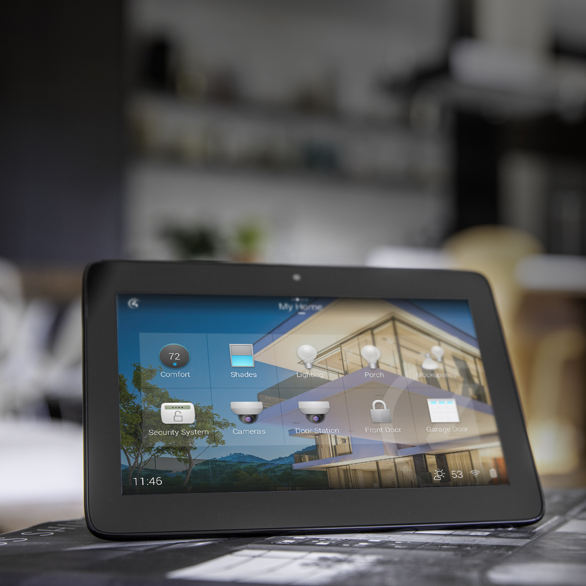 control4 dayton ohio, smart home technology, interface, smart home automation, keypad, control4 interface, amazon alexa, voice control