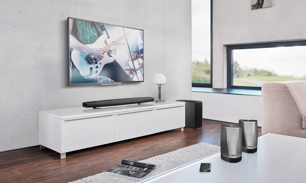 custom home installation, home theater, speakers, smart home, high definition audio, multi room audio, audio video ohio, Denon, wireless speakers